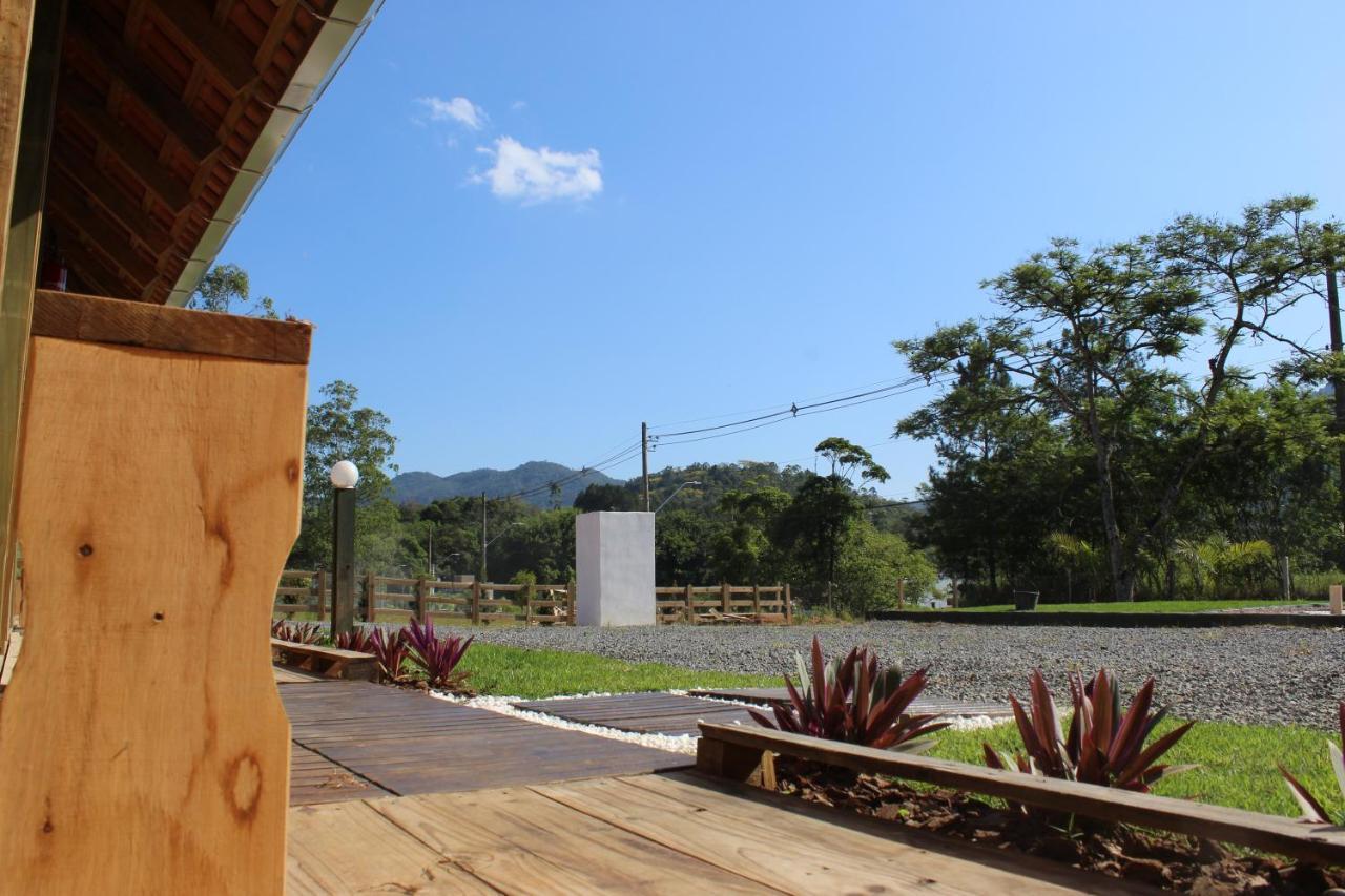 Garten Chales Pomerode Bagian luar foto